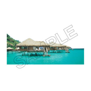 tahiti beach and people and casa sample image png