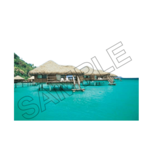 tahiti beach and people and casa sample image png