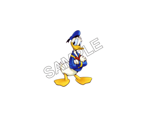 Donald Duck Greeting sample image png