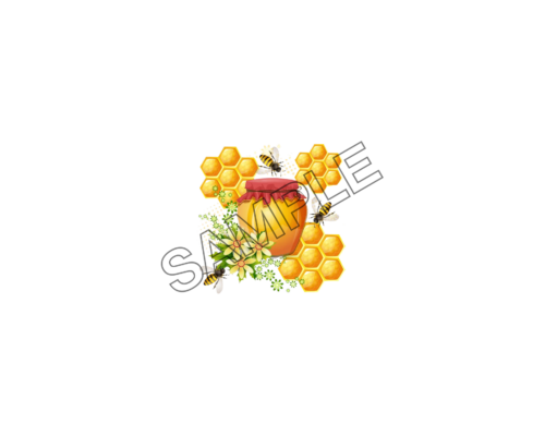 Jar full with Honey sample image png