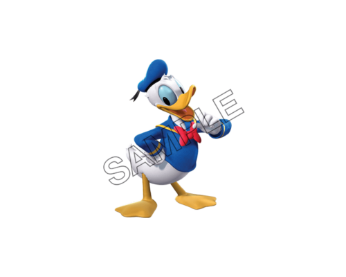 Donald Duck No 1 sample image png