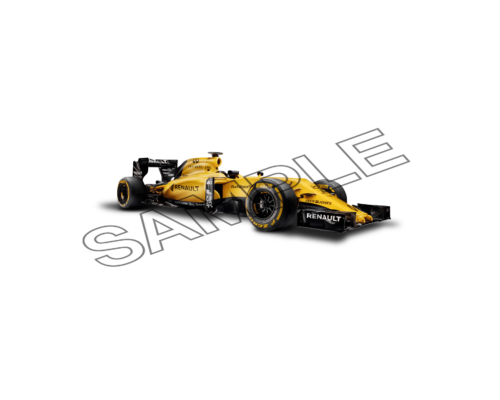 yellow formula 1 car sample image png