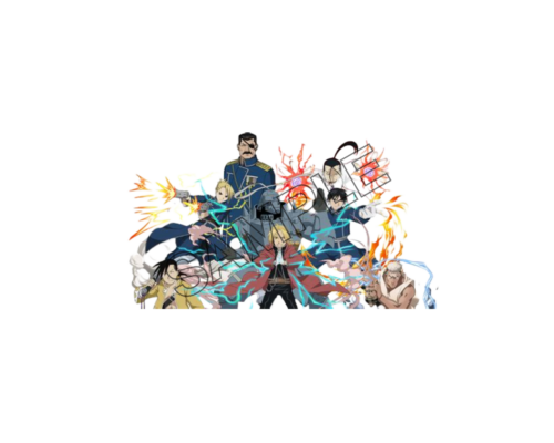 Fullmetal Alchemist all characters sample image png