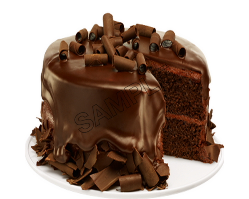 chocolate cake sample image png