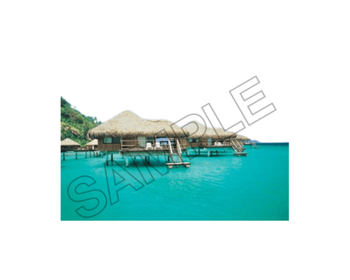 tahiti beach and people and casa sample image png