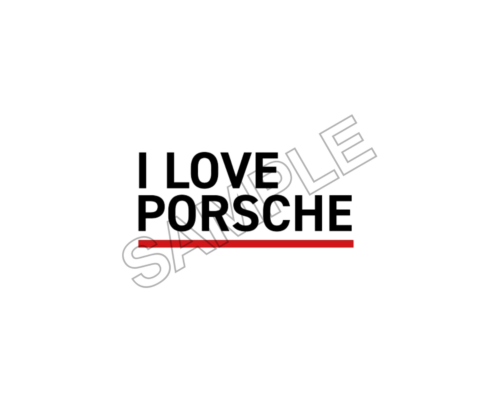 i love porsche sample image png