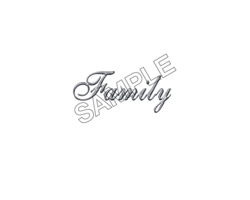 family word sample image png