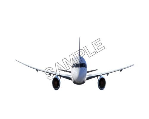 airplane frontal sample image png