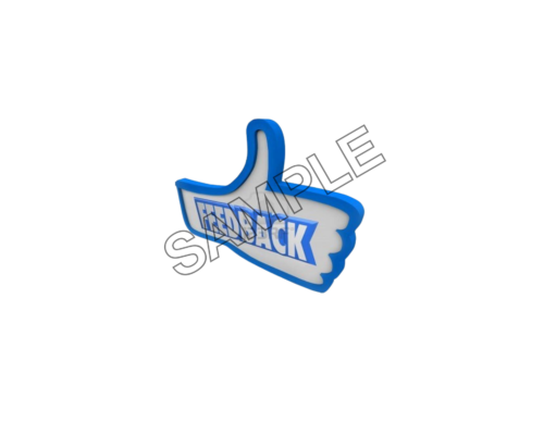 feedback word effect logo icon sample png