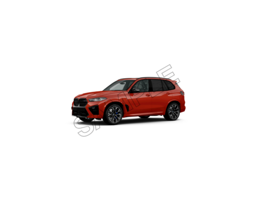 BMW The X5 M Competition sample image png