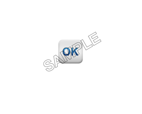 OK word effect logo icon sample png