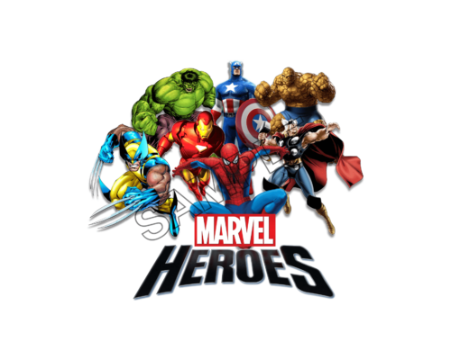 marvel comic heroes sample image png