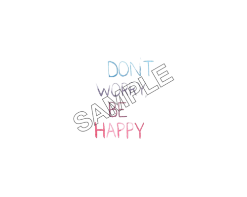 dont warry be happy sample image png