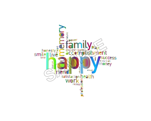 happy word sample image png