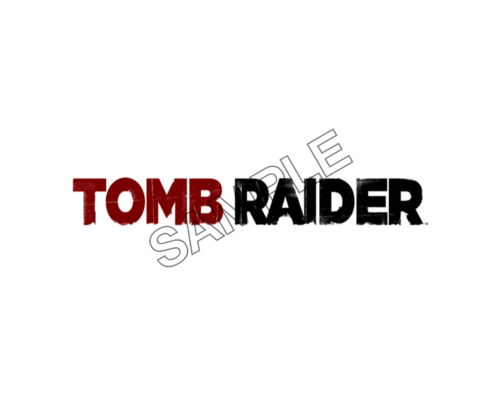 lara croft logo sample image png