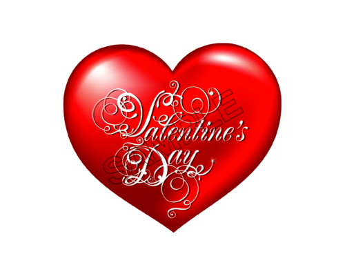 valentines day heart sample image png