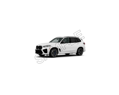 BMW The X5 M Competition sample image png