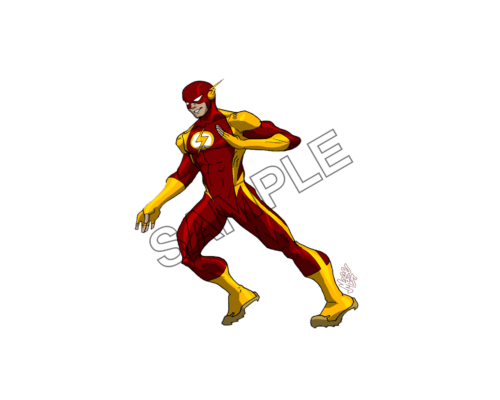 comic the flash beam sample image png