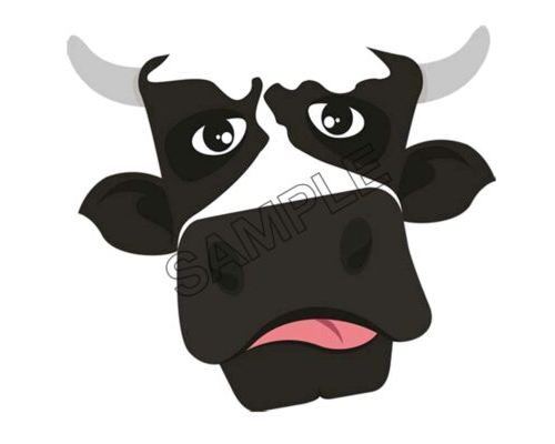 moo cow clip art