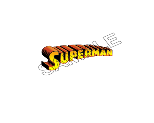 superman word png