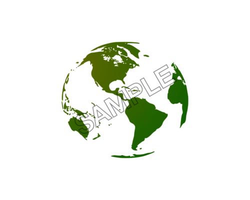 world calendar green sample image png