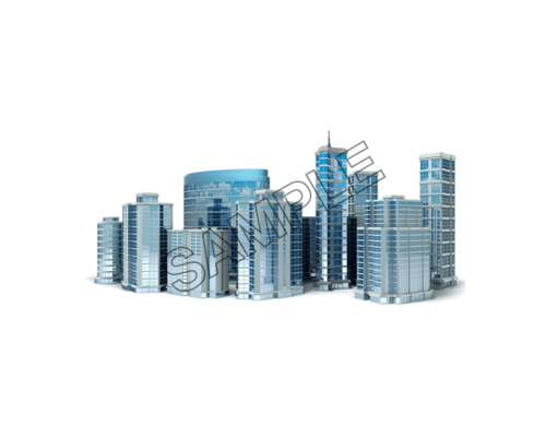 homes and buildings blue sample image png