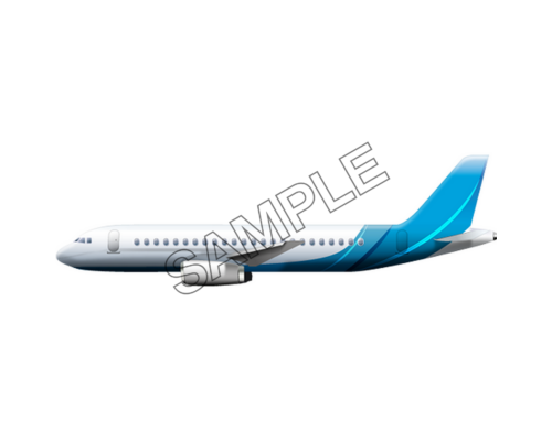 airplane blue sample image png