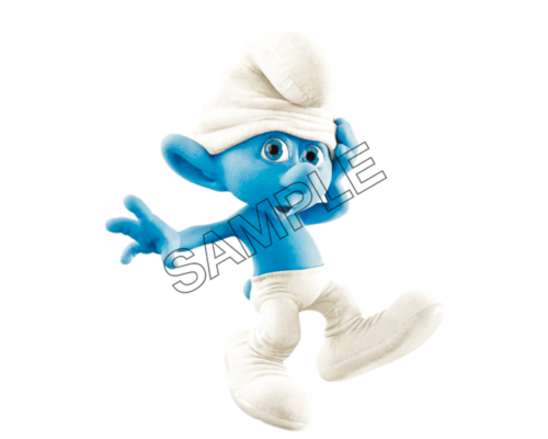 the smurfs slip sample image png