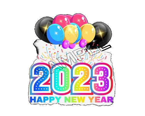 Happy New Year 2023, png