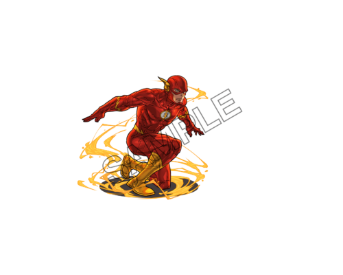 comic the flash move sample image png