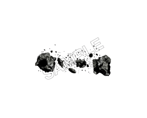 flying asteroids sample image png