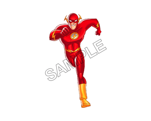 comic the flash vision sample image png