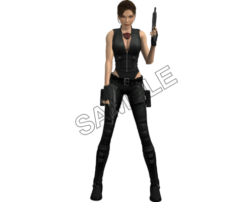 lara croft one gun sample image png