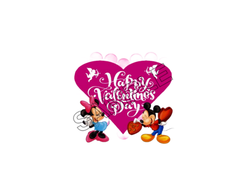 valentine s day mickey and minnie sample image png