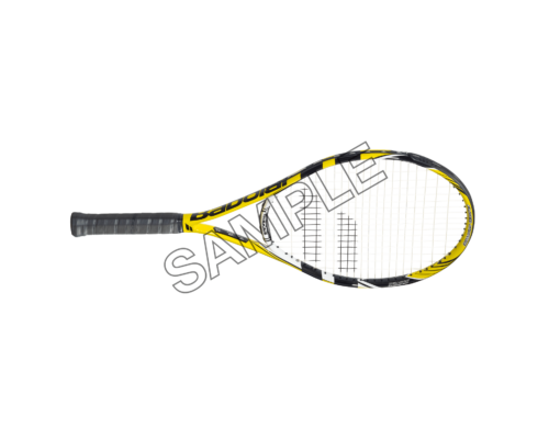 tennis racket yellow babolar sample image png