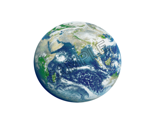 earth planet green sample image png