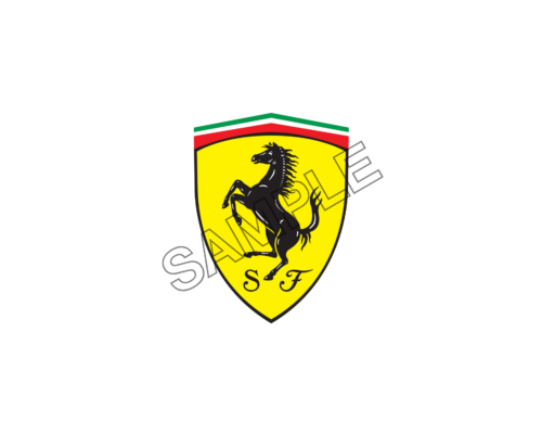 ferrari symbol car sample image png