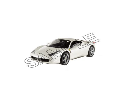 white ferrari car sample image png