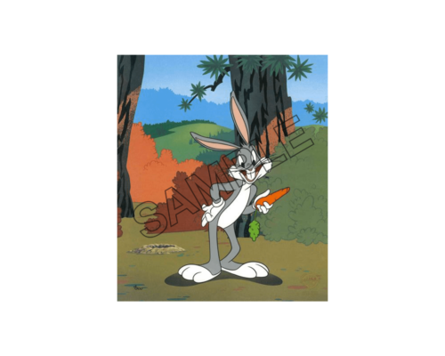 bugs bunny tilted with carrot sample image png