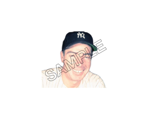 Joe DiMaggio New York Yankees baseball player sample image