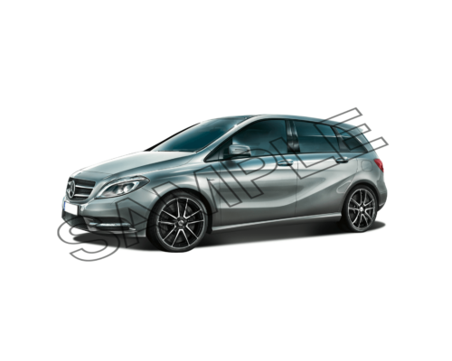 mercedes grey car sample image png