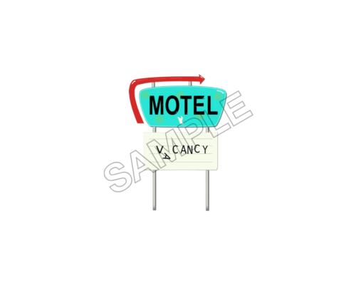 motel word sample png