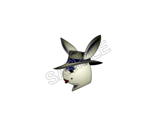 rabbit girl sample image png