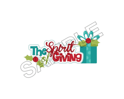 the spirit of giving sample image png