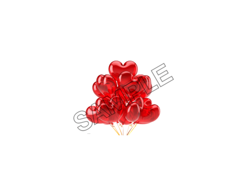 baloons red sample image png