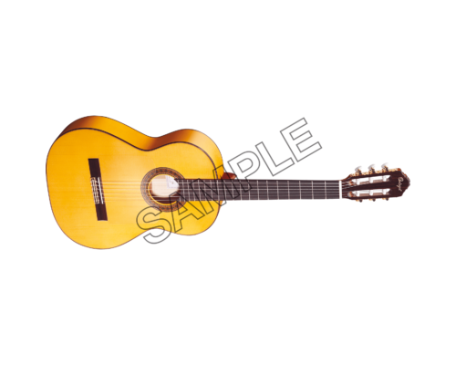 acoustic yellow guitar sample png