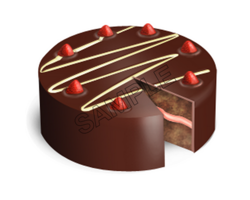 chocolate cake sample image png