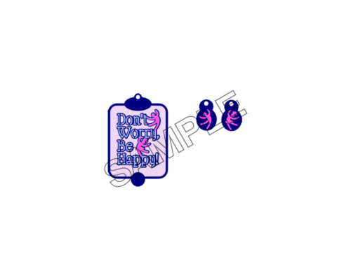 dont warry be happy violet sample image png