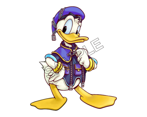 Donald Duck scottish sample image png