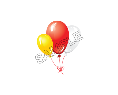 baloons tricolor sample image png